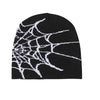 Cross-Border Hot Sale Personalized Pullover Hat Winter European And American Hot Selling Spider Web Jacquard Knitted Hat Men'S And Women'S Warm Hat Cold Hat