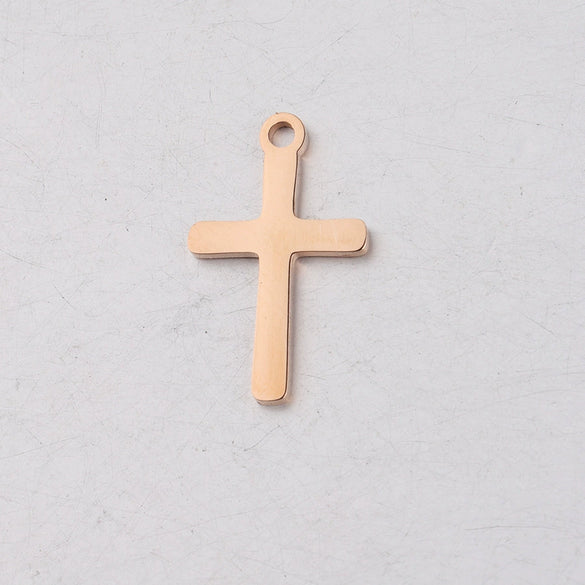 Cross Pendant Stainless Steel Diy Jewelry Accessories Fine Polishing
