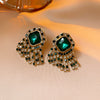 Crystal Colorful Flower Earrings Forest Style For Women