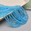 Crystal Glass Round Beads Jewelry Making Material For Bracelet Necklace Earring