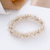Crystal Handmade Hair Band And Ponytail Hair Accessories High Elasticity Minimalist Style
