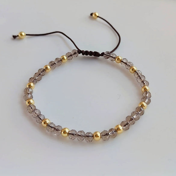 Crystal Handwoven Bracelet For Women In Ins Style
