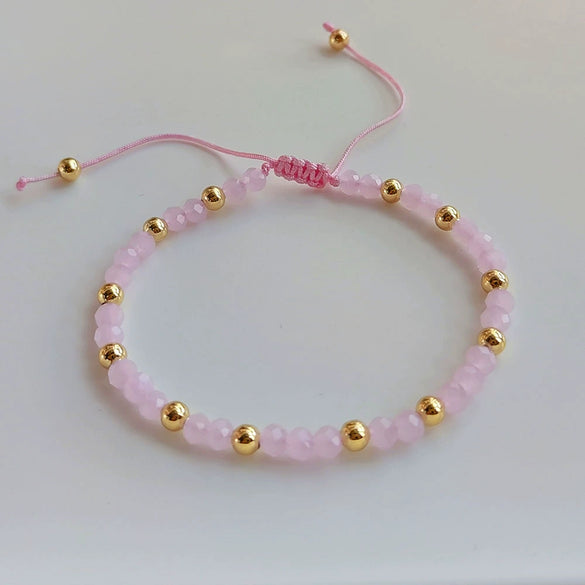 Crystal Handwoven Bracelet For Women In Ins Style