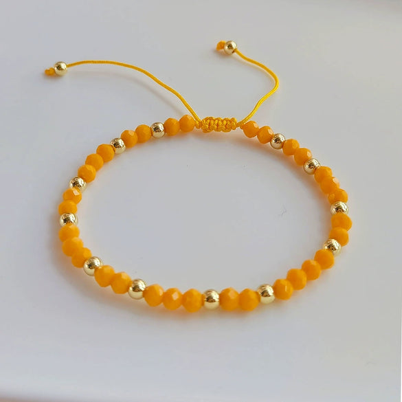 Crystal Handwoven Bracelet For Women In Ins Style