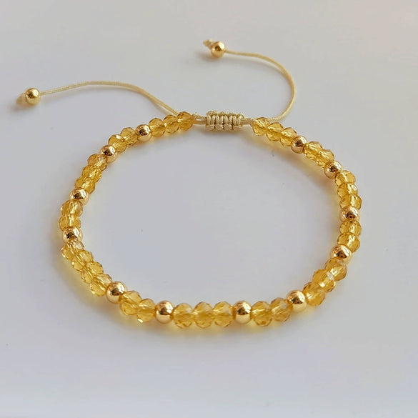 Crystal Handwoven Bracelet For Women In Ins Style