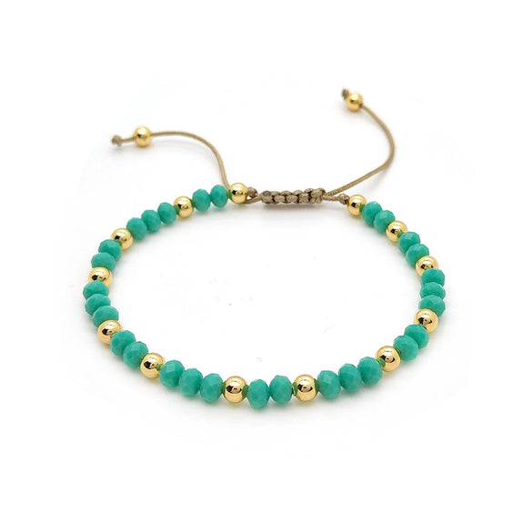 Crystal Handwoven Bracelet For Women In Ins Style