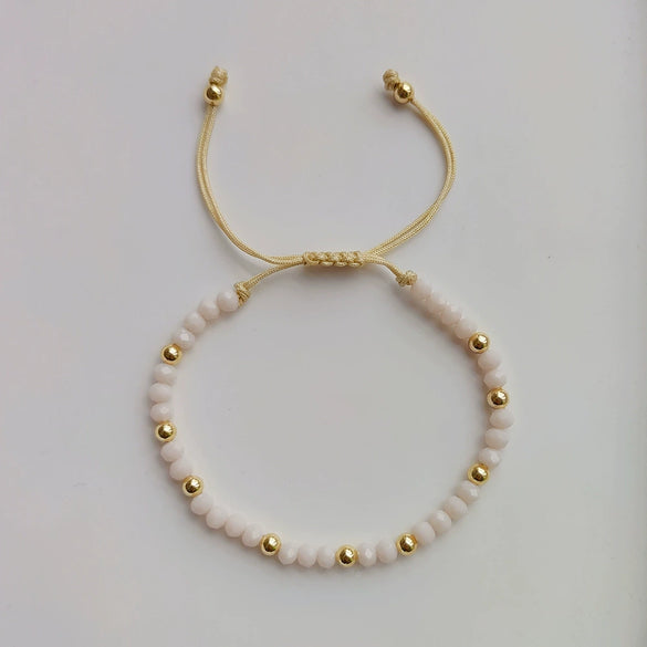 Crystal Handwoven Bracelet For Women In Ins Style