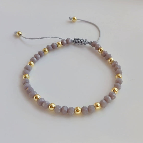 Crystal Handwoven Bracelet For Women In Ins Style