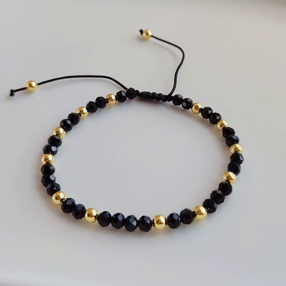Crystal Handwoven Bracelet For Women In Ins Style