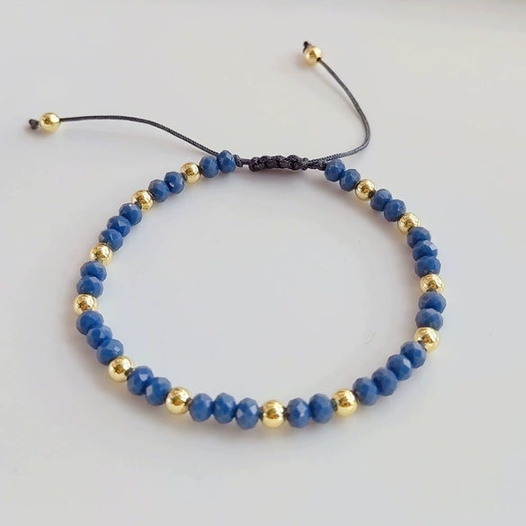 Crystal Handwoven Bracelet For Women In Ins Style