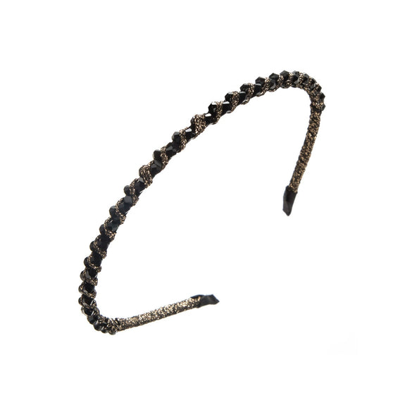 Crystal Handwoven Headband Sweet Fashion Versatile Hair Accessories