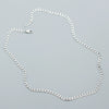 Cuban Chain Hip Hop Necklace S925 Silver Ins Style Geometric Electroplated