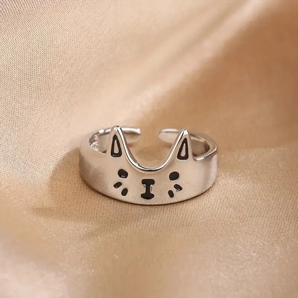 Cute Animal Alloy Unisex Open Rings