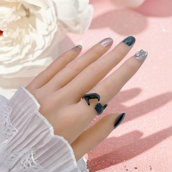 Cute Animal Alloy Unisex Open Rings