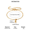 Cute Crab Bracelet In Gold Plated Stainless Steel Sweet Edgy Animal Jewelry For Women And Men