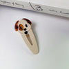 Cute Dog Acetic Acid Sheets Handmade Hair Clip