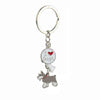 Cute Dog Metal Unisex Bag Pendant Keychain