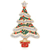 Cute Flower Enamel Brooch In Zinc Alloy With Dripping Oil Finish Simple Unisex Christmas Gift Jewelry