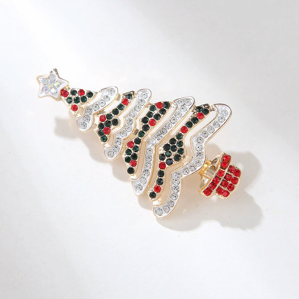 Cute Flower Enamel Brooch In Zinc Alloy With Dripping Oil Finish Simple Unisex Christmas Gift Jewelry