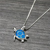 Cute French Style Beach Tortoise Alloy Wholesale Pendant Necklace