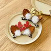 Cute Funny Antlers Cloth Hair Clip