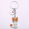 Cute Funny Dog Metal Unisex Keychain