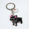 Cute Funny Dog Metal Unisex Keychain