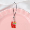 Cute Luxurious Shiny National Flag Letter Flag Alloy Patchwork Keychain
