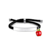 Cute Modern Style Customization Laser Engraving Apple 201 Stainless Steel Rope Cord String String Bracelets Wholesale