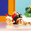 Cute Motorcycle Car Airplane Alloy Unisex Keychain