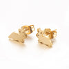 Cute Rabbit Animal Cartilage Earrings For Women Electroplated Stainless Steel Ear Studs Fashion Jewelry Gift