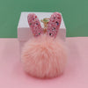 Cute Rabbit Ear Plush Bag Pendant Keychain
