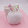 Cute Rabbit Ear Plush Bag Pendant Keychain