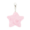 Cute Star Imitation Fur Alloy Bag Pendant Keychain