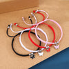 Cute Sweet Butterfly Nylon Metal Braid Women'S Bracelets