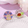 Cute Tortoise Letter Heart Shape Alloy Stoving Varnish Women'S Brooches
