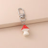 Cute Transparent Resin Fruit Keychain Pendant Cartoon Plastic Key Ornament With Semihandcrafted Detail For Everyday Accessories