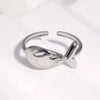 Cute Whale Open Ring For Women Gold Electroplated Stainless Steel Animal Design Jewelry