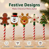 3D Printed Pla Christmas Magic Wand Credit Card Checkout Prop Cartoon Hanging Decoration