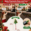 3D Printed Pla Christmas Magic Wand Credit Card Checkout Prop Cartoon Hanging Decoration