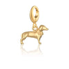 Denim Series Stainless Steel Geometric Pendant With Vacuum Plated 18K Gold Color