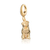 Denim Series Stainless Steel Geometric Pendant With Vacuum Plated 18K Gold Color