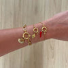 Detachable Sailor Style Geometric Titanium Steel Oven Vacuum Plated Bracelet For Women