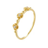 Diamond Rose 925 Sterling Silver Flower Style Women's Ring Bracelet
