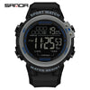 Digital Watch Multifunctional Youth Watch Fashion Trendy Luminous Student Watch Round Acrylic Mirror Abs Tpu Simple Natural