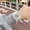 Digital Watch Plastic And Silicone Unicorn Luminous Square For Kids And Girls