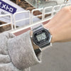 Digital Watch Plastic And Silicone Unicorn Luminous Square For Kids And Girls