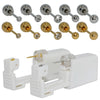 Disposable Ear Piercing Tool Buckle Ear Piercing Device Gold Plated 316L Stainless Steel Geometric Style Ear Stud