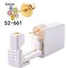 Disposable Lowpain Ear Piercing Gun 316L Stainless Steel Flower Ear Stud Simple Style Unisex