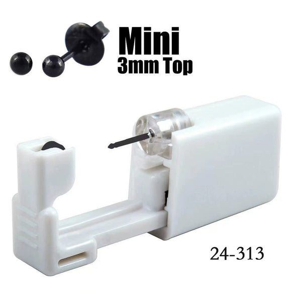 Disposable Lowpain Ear Piercing Gun 316L Stainless Steel Geometric Electroplated Ear Piercing Tool